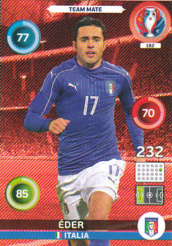 Eder Italy Panini UEFA EURO 2016 #182