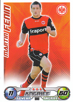 Martin Fenin Eintracht Frankfurt 2009/10 Topps MA Bundesliga #88