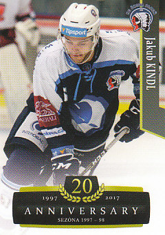 Jakub Kindl Plzen OFS 2017/18 Serie II. Retro #353