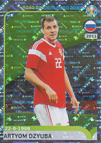 Artyom Dzyuba Russia samolepka Road to EURO 2020 #274