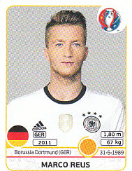 Marco Reus Germany samolepka EURO 2016 #256