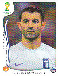 Giorgos Karagounis Greece samolepka Panini World Cup 2014 #213