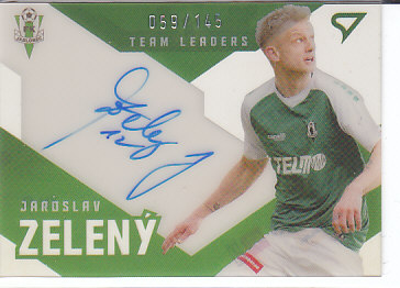 Jaroslav Zeleny Jablonec SportZoo FORTUNA:LIGA 2020/21 2. serie Team Leaders Auto Level 1 /145 #TL1-15