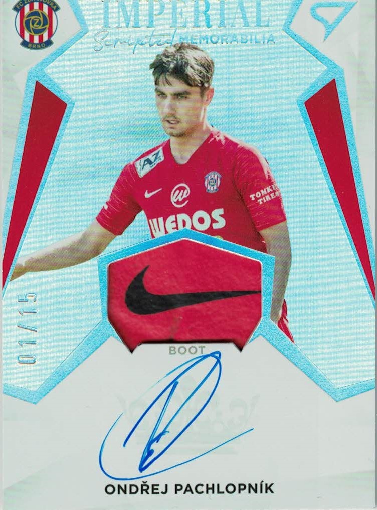 Ondrej Pachlopnik Brno SportZoo Imperial Scripted Memorabilia 05/15 #IM16