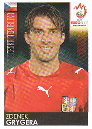 Zdenek Grygera Czech Republic samolepka EURO 2008 #79