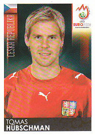 Tomas Hubschman Czech Republic samolepka EURO 2008 #81