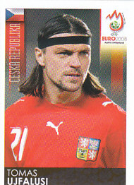 Tomas Ujfalusi  Czech Republic samolepka EURO 2008 #82