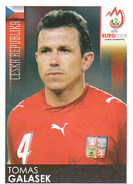 Tomas Galasek Czech Republic samolepka EURO 2008 #86