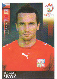 Tomas Sivok Czech Republic samolepka EURO 2008 #87
