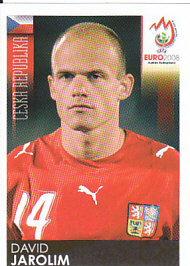 David Jarolim Czech Republic samolepka EURO 2008 #88