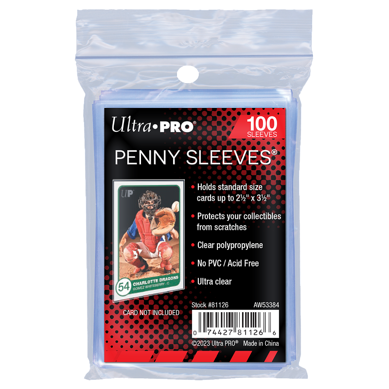 Obaly na karty Soft Sleeves Ultra Pro, balení 100 ks