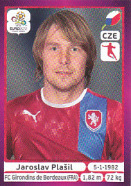 Jaroslav Plasil Czech Republic samolepka EURO 2012 German version #154