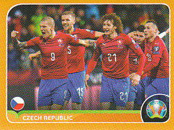 Group Czech Republic samolepka EURO 2020 #CZE3