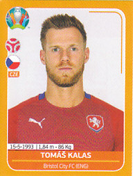 Filip Novak Czech Republic samolepka EURO 2020 #CZE13