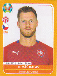 Tomas Kalas Czech Republic samolepka EURO 2020 #CZE14