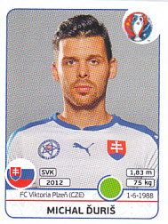 Michal Duris Slovakia samolepka EURO 2016 #231