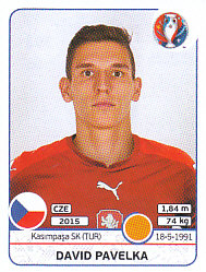 David Pavelka Czech Republic samolepka EURO 2016 #393