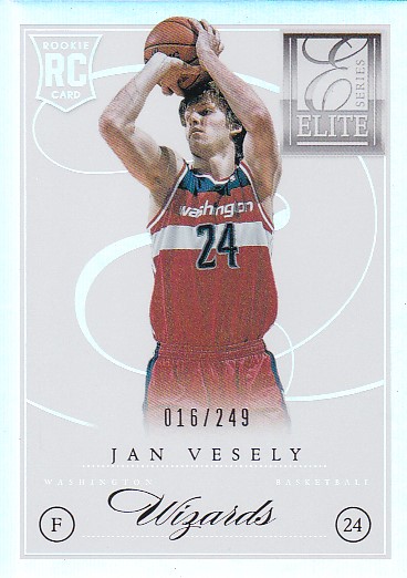 Jan Vesely Washington Wizards 2012/13 Elite Series /249 #219