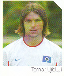 Tomas Ujfalusi Hamburger SV samolepka Bundesliga Fussball 2003/04 Panini #207