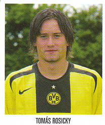 Tomas Rosicky Borussia Dortmund samolepka Bundesliga Fussball 2005/06 Panini#106