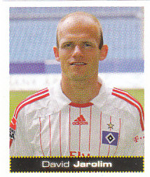 David Jarolim Hamburger SV samolepka Bundesliga Fussball 2007/08 Panini #242