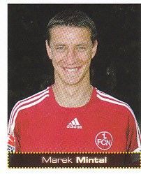 Marek Mintal 1. FC Nurnberg samolepka Bundesliga Fussball 2007/08 Panini #377