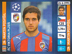 Martin Pospisil FC Viktoria Plzen samolepka UEFA Champions League 2013/14 #292
