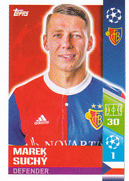 Marek Suchy FC Basel 1893 samolepka UEFA Champions League 2017/18 #390