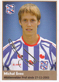 Michal Svec SC Heerenveen samolepka Eredivisie 2009/10 Panini Li #87