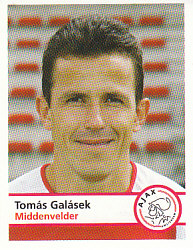 Tomas Galasek AFC Ajax samolepka Voetbal Plus #25
