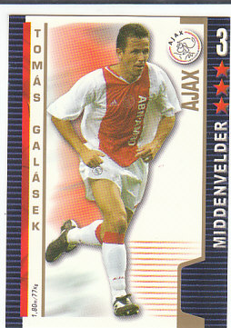Tomas Galasek AFC Ajax 2004/05 Eredivisie Magic Box Int. #26