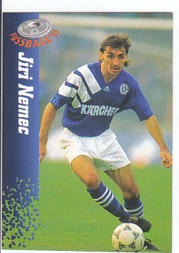 Jiri Nemec Schalke 04 1994/95 Panini Bundesliga #166