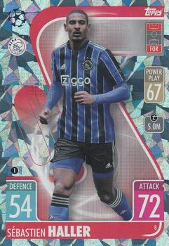 Sebastien Haller AFC Ajax 2021/22 Topps Match Attax ChL Base card Crystal #8c