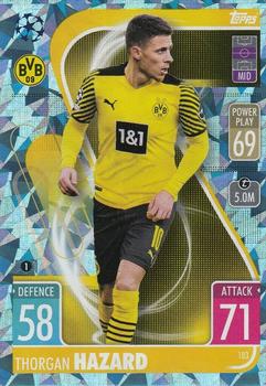Thorgan Hazard Borussia Dortmund 2021/22 Topps Match Attax ChL Base card Crystal #183c