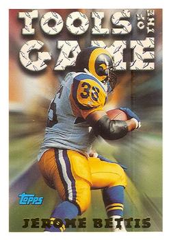 Jerome Bettis Los Angeles Rams 1994 Topps NFL Tools of the Game #199