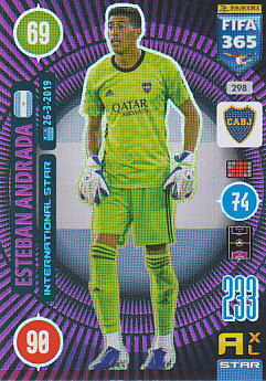 Esteban Andrada Boca Juniors 2021 FIFA 365 International Star #298