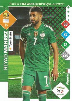 Riyad Mahrez Algeria Panini Road to World Cup 2022 #15