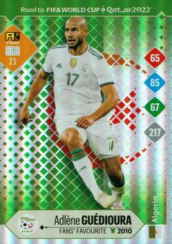 Adlene Guedioura Algeria Panini Road to World Cup 2022 Fans' Favourite #21