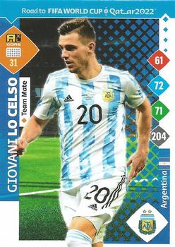 Giovani Lo Celso Argentina Panini Road to World Cup 2022 #31