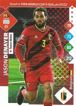 Jason Denayer Belgium Panini Road to World Cup 2022 #65