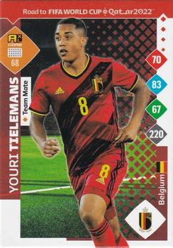 Youri Tielemans Belgium Panini Road to World Cup 2022 #68