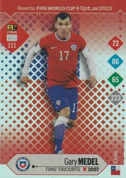 Gary Medel Chile Panini Road to World Cup 2022 Fans' Favourite #111