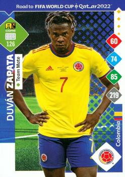 Duvan Zapata Colombia Panini Road to World Cup 2022 #126