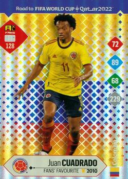 Juan Cuadrado Colombia Panini Road to World Cup 2022 Fans' Favourite #128