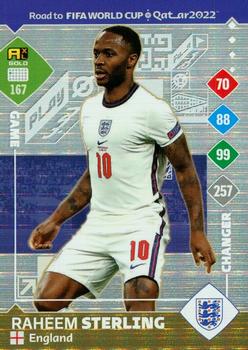 Raheem Sterling England Panini Road to World Cup 2022 Game Changer #167