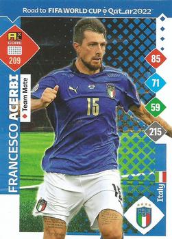 Francesco Acerbi Italy Panini Road to World Cup 2022 #209