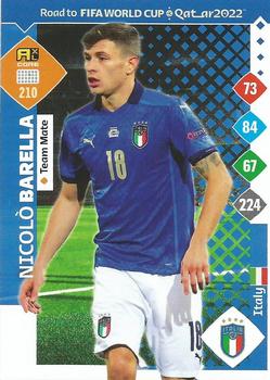 Nicolo Barella Italy Panini Road to World Cup 2022 #210