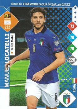 Manuel Locatelli Italy Panini Road to World Cup 2022 #212