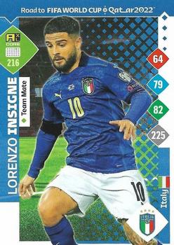 Lorenzo Insigne Italy Panini Road to World Cup 2022 #216