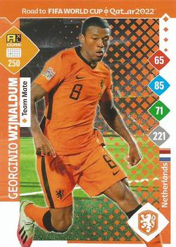 Georginio Wijnaldum Netherlands Panini Road to World Cup 2022 #250